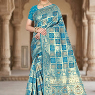 Designer Jacquard Silk Saree with Blouse Piece for Traditional Occasions | TUL-PREM PAKHI SILK VOL-06