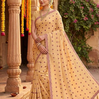 Soft Cotton Saree with Without Blouse for Premium Ethnic and Traditional Wear | PJA-BANGAL BEAUTY