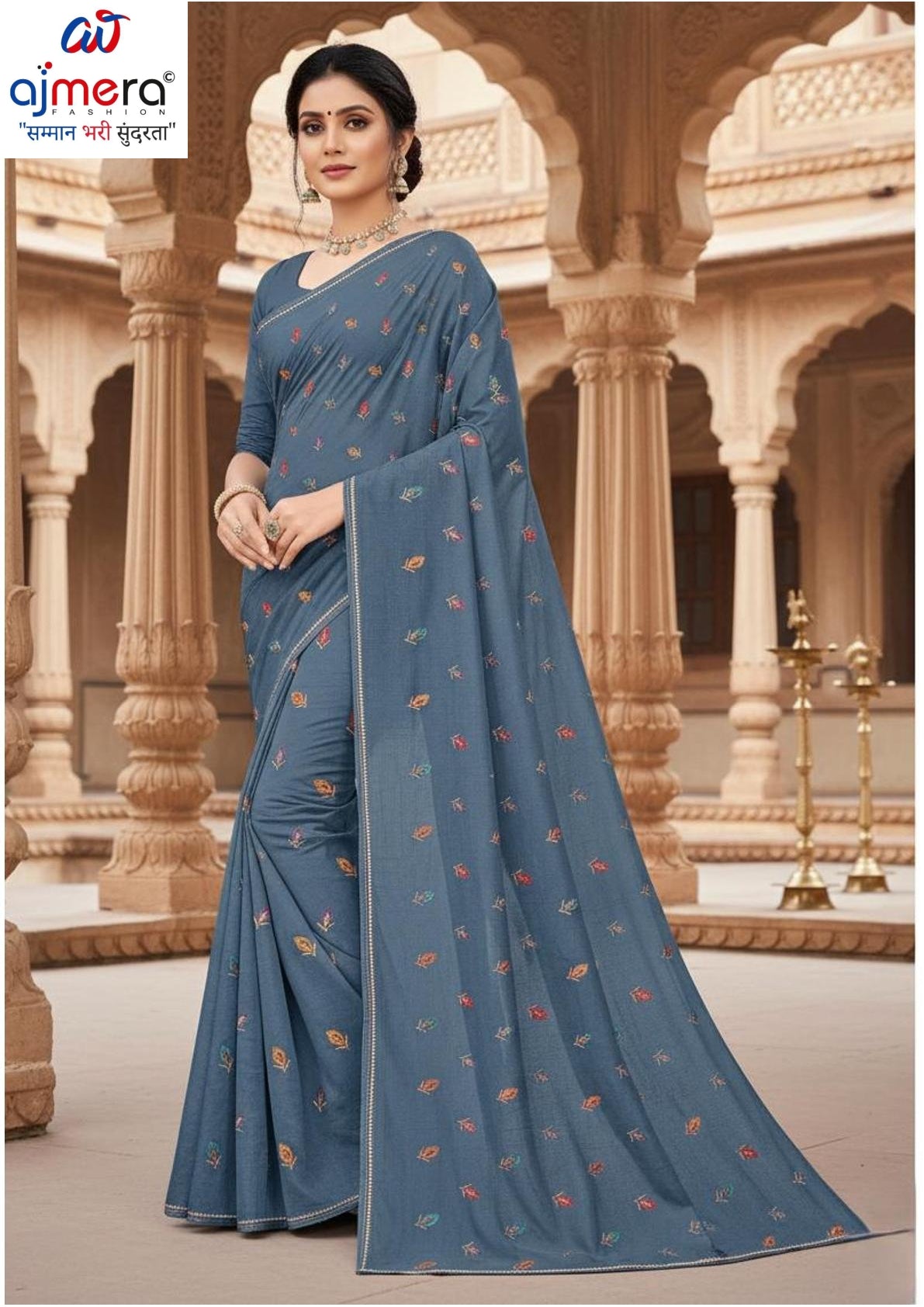 Direct Saree Manufacturer without Blouse for Premium Ethnic and Traditional Wear | SRS-KAVITA