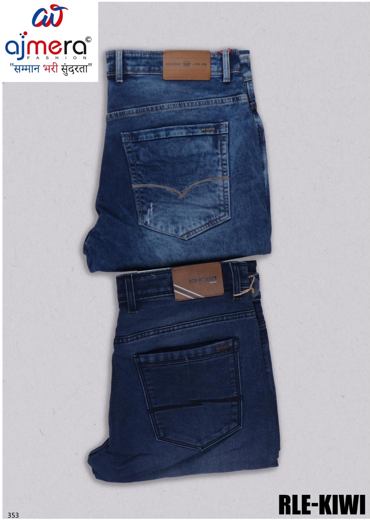 Premium Men's Denim Jeans for Casual & Everyday Wear | RLE-KIWI