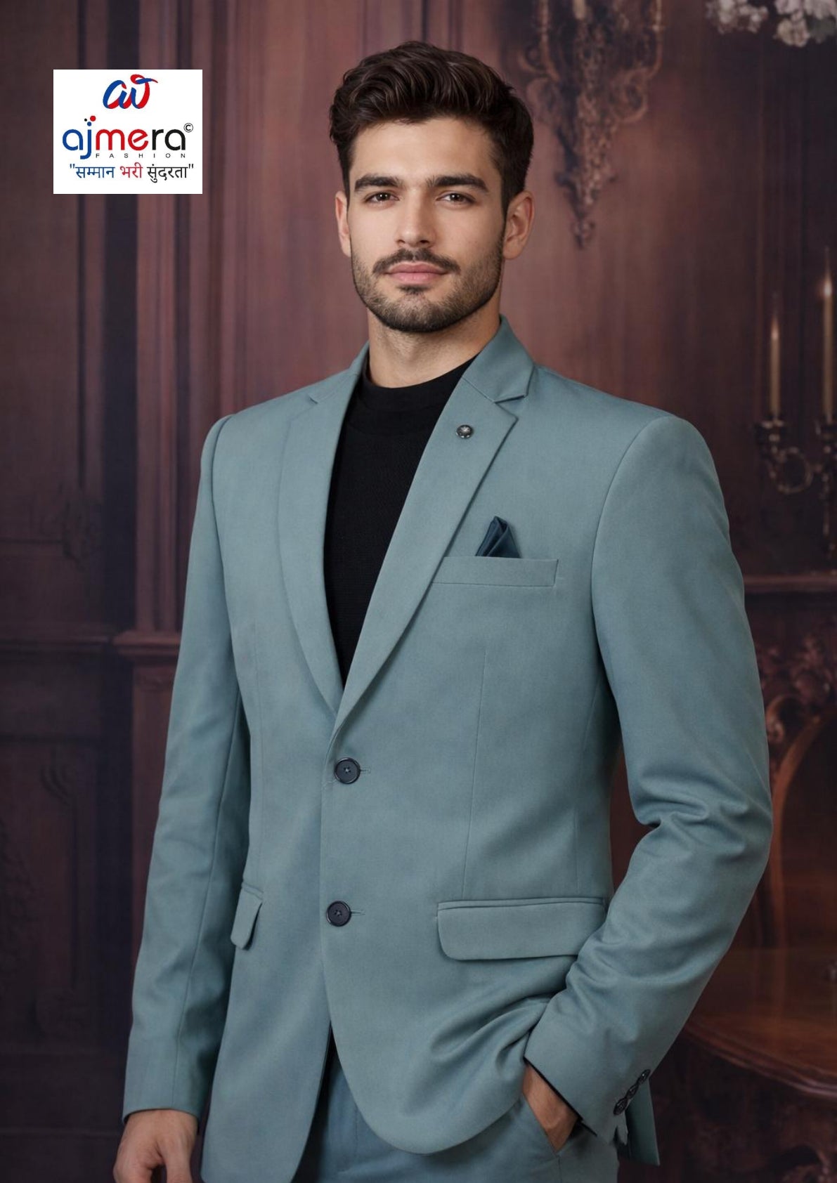 Premium Men’s Formal Blazer for Business & Party Wear | SNA-MBC12675