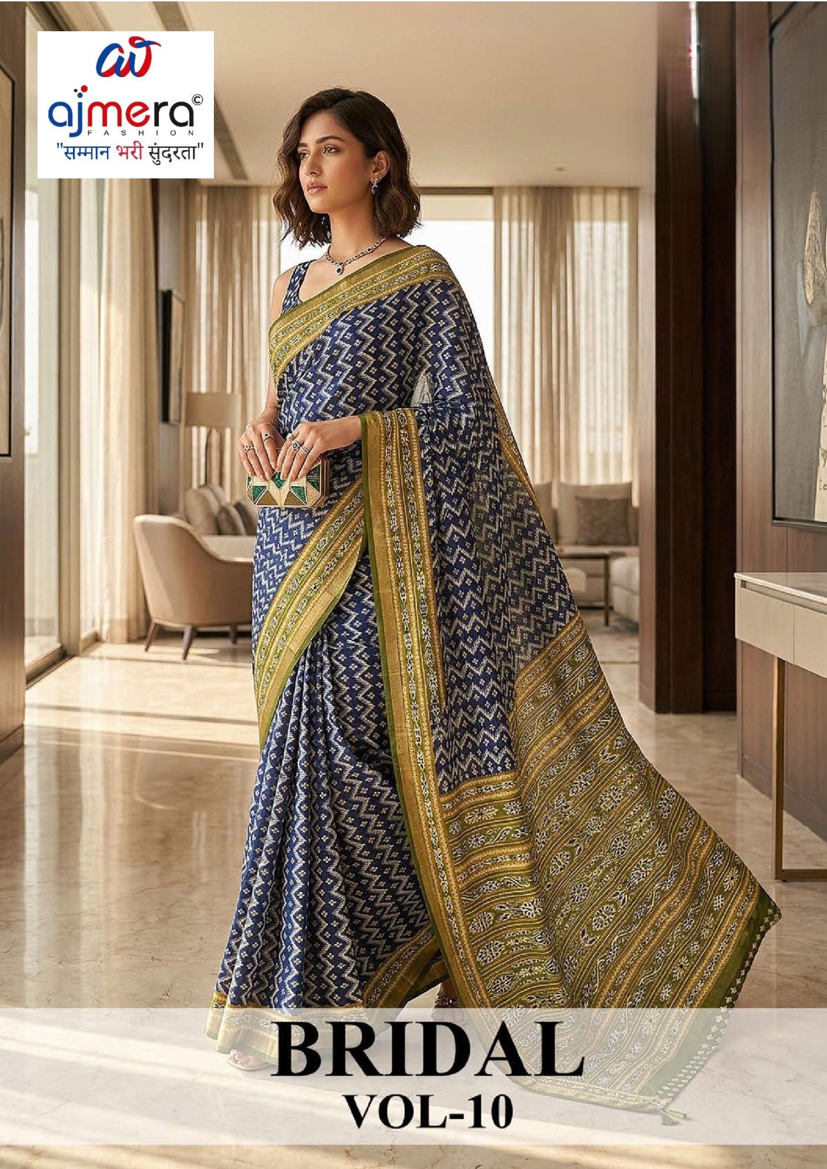 Stylish Printed Saree with Blouse Piece for Traditional Celebrations | RMF-BRIDAL VOL-10