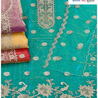 Luxury Jarkan Silk Unstitched Suit Set | AAR-ROLEX
