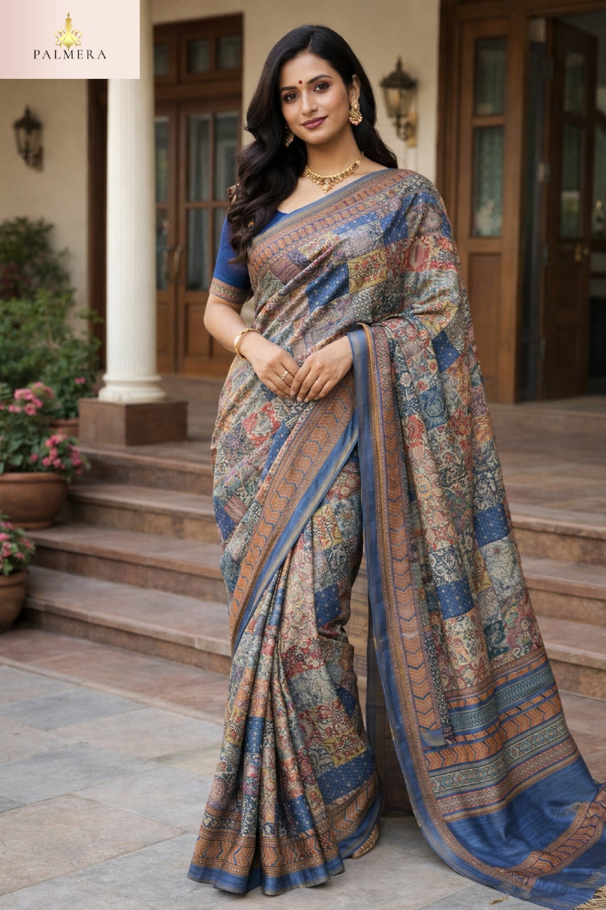 Palmera Saree Wholesaler and Palmera Saree Supplier | ALL-RESHAM JARI VOL-1