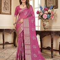 Stylish Printed Saree with Blouse Piece for Traditional Celebrations | TTS-SINDHU VOL-11
