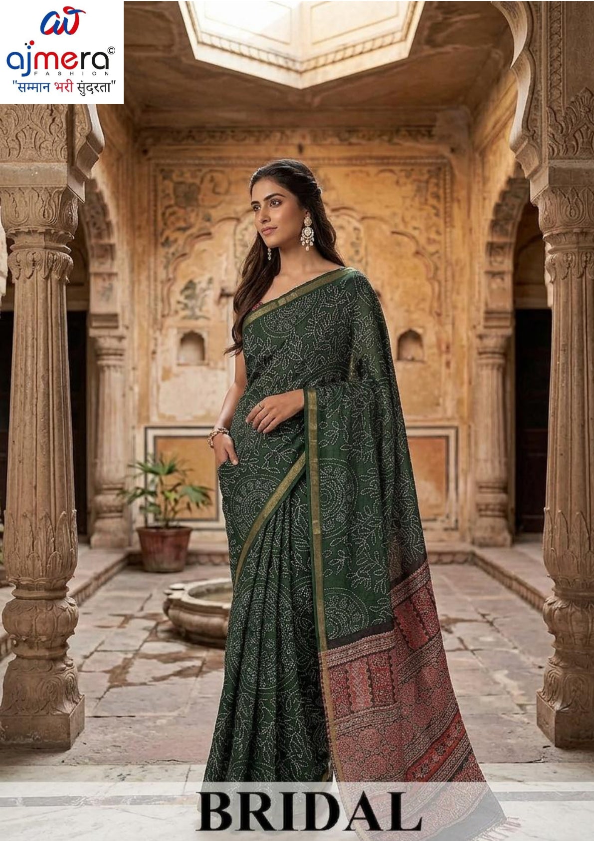 Designer Printed Saree with Blouse Piece for Special Occasions  | RMF-BRIDAL VOL-5