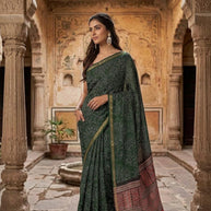Designer Printed Saree with Blouse Piece for Special Occasions  | RMF-BRIDAL VOL-5