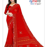 Weightless Print Loose Saree with Blouse for Premium Ethnic and Traditional Wear | CAS-UMANG