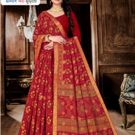 Cotton Saree with Without Blouse for Premium Ethnic and Traditional Wear | MSS-SHIV RUKMINI COTTON