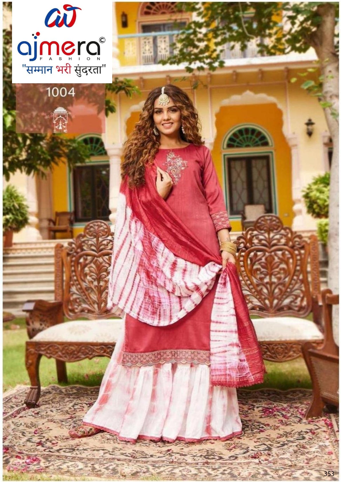 Designer Kurti Pant Dupatta Set for Women | FBI-FESTIVAL