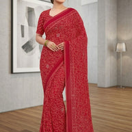 Stylish Printed Saree with Blouse Piece for Traditional Celebrations  | VDT-DISCO-13