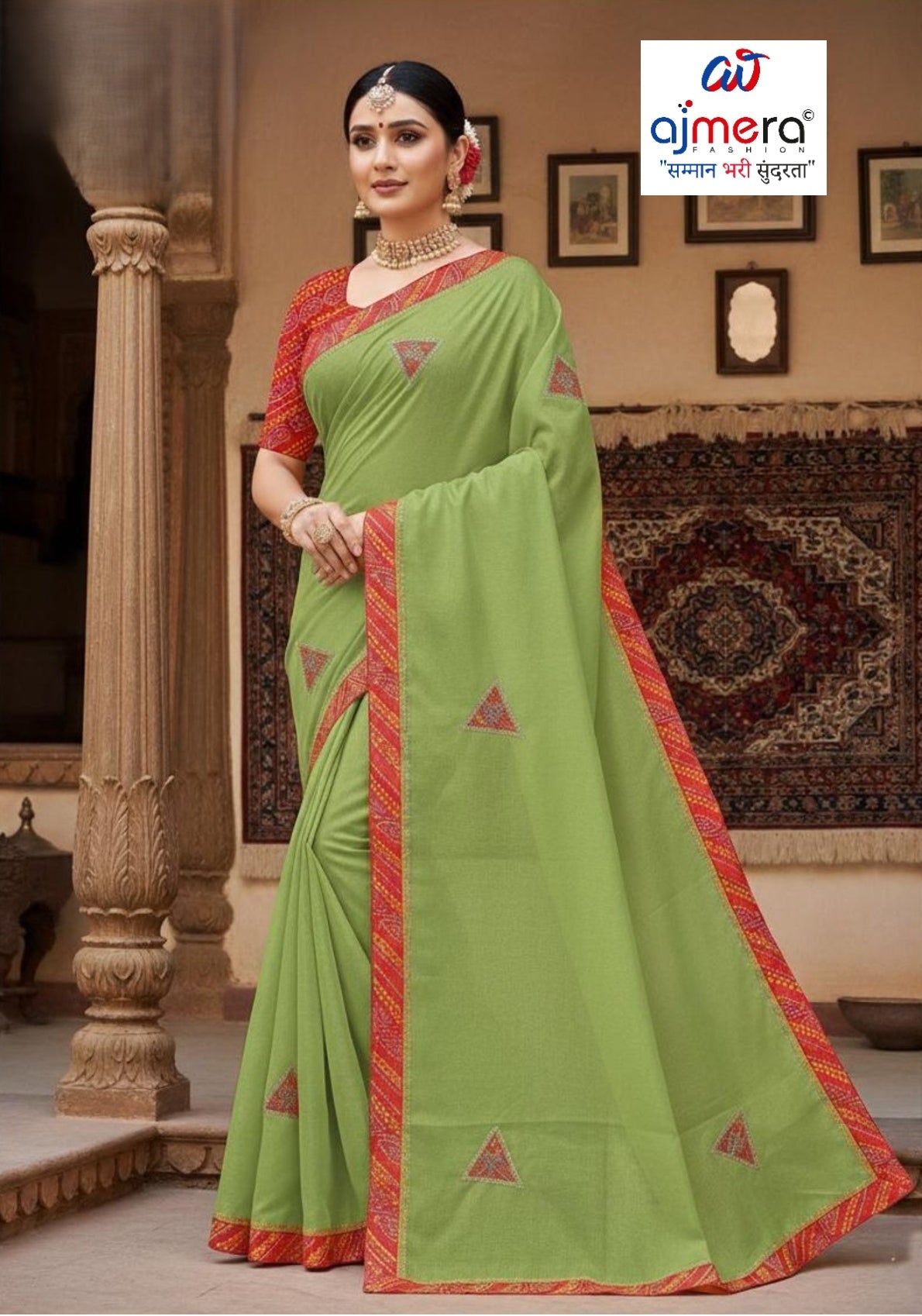Saree Manufacturer in Surat with Blouse Piece for Premium Ethnic and Traditional Wear | RAL-BHOOL BHULAIYAA