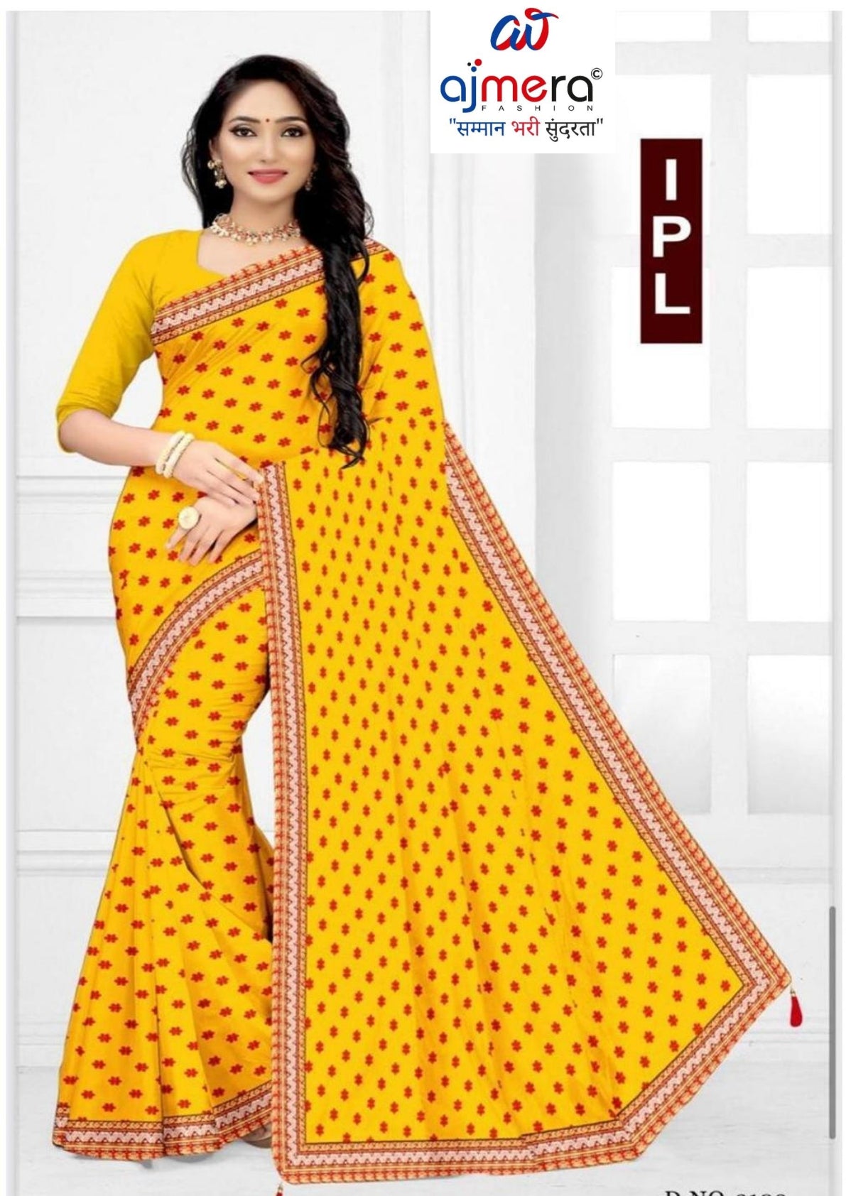 JP-Lycra Dyed Matching Saree B2B Supplier without Blouse for Premium Ethnic and Traditional Wear | JP-IPL