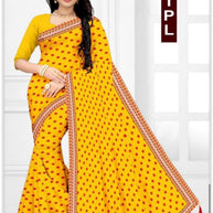 JP-Lycra Dyed Matching Saree B2B Supplier without Blouse for Premium Ethnic and Traditional Wear | JP-IPL