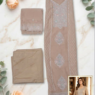 Premium Chiffon Unstitched Suit Set | PCH-304