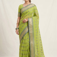 Pure Cotton Saree with Without Blouse for Premium Ethnic and Traditional Wear | NDN-HANDLOOM SAREE-415