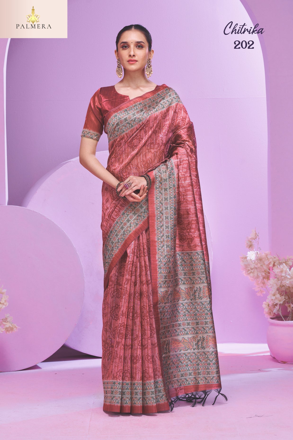 Chitrika Cotton Silk Saree with Blouse for Premium Ethnic and Designer Wear | ALL-CHITRIKA VOL-02