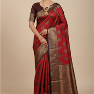 Factory Rate Dyed Matching Saree with Blouse Piece for Premium Ethnic and Traditional Wear | JTT(M)-RIYA
