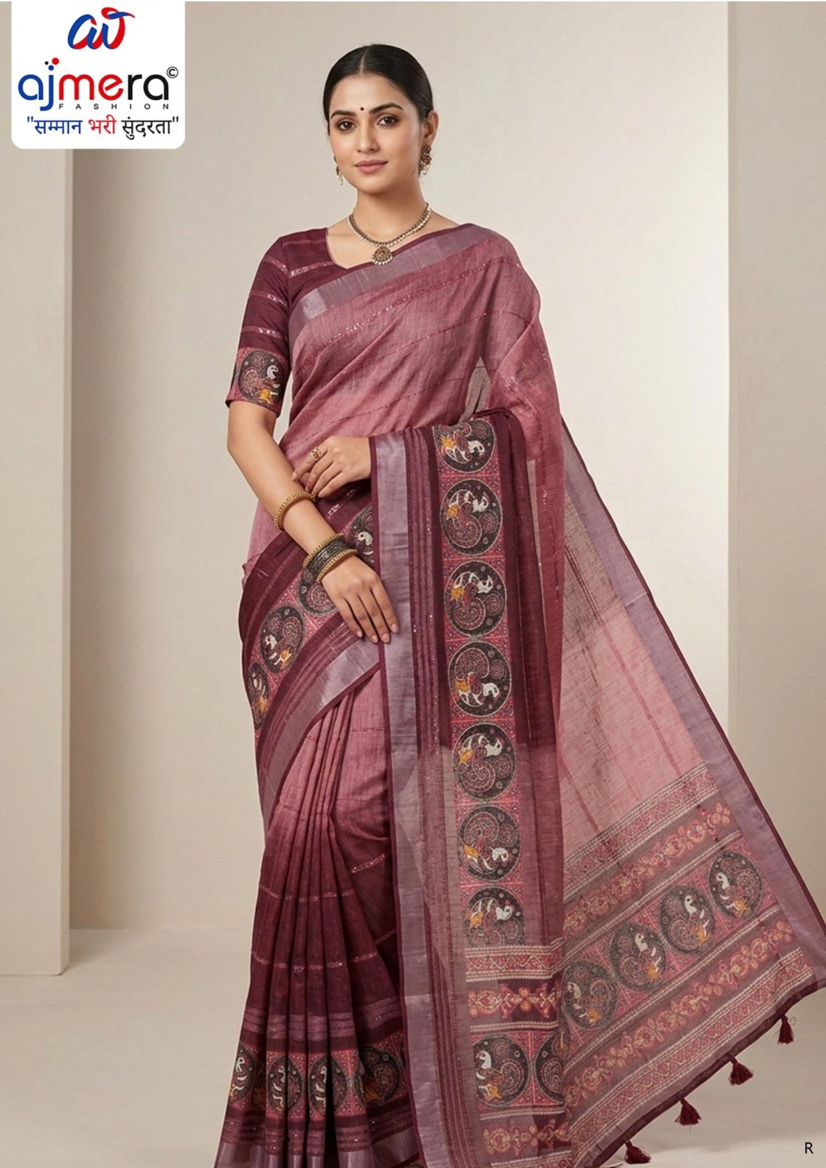 Exclusive Jacquard Silk Saree with Blouse Piece for Premium Cultural Wear | MDW-RIYANSHIKA