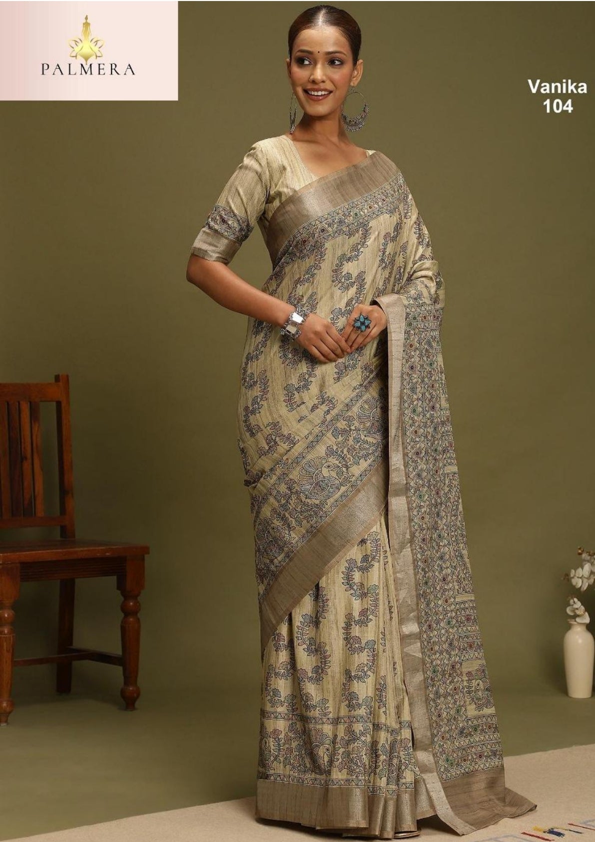 Palmera Saree Manufacturer and Palmera Saree Supplier | ALL-VANIKA VOL-01
