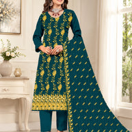 Premium Indo Unstitched Suit Set | RID-VYAPAAR-2