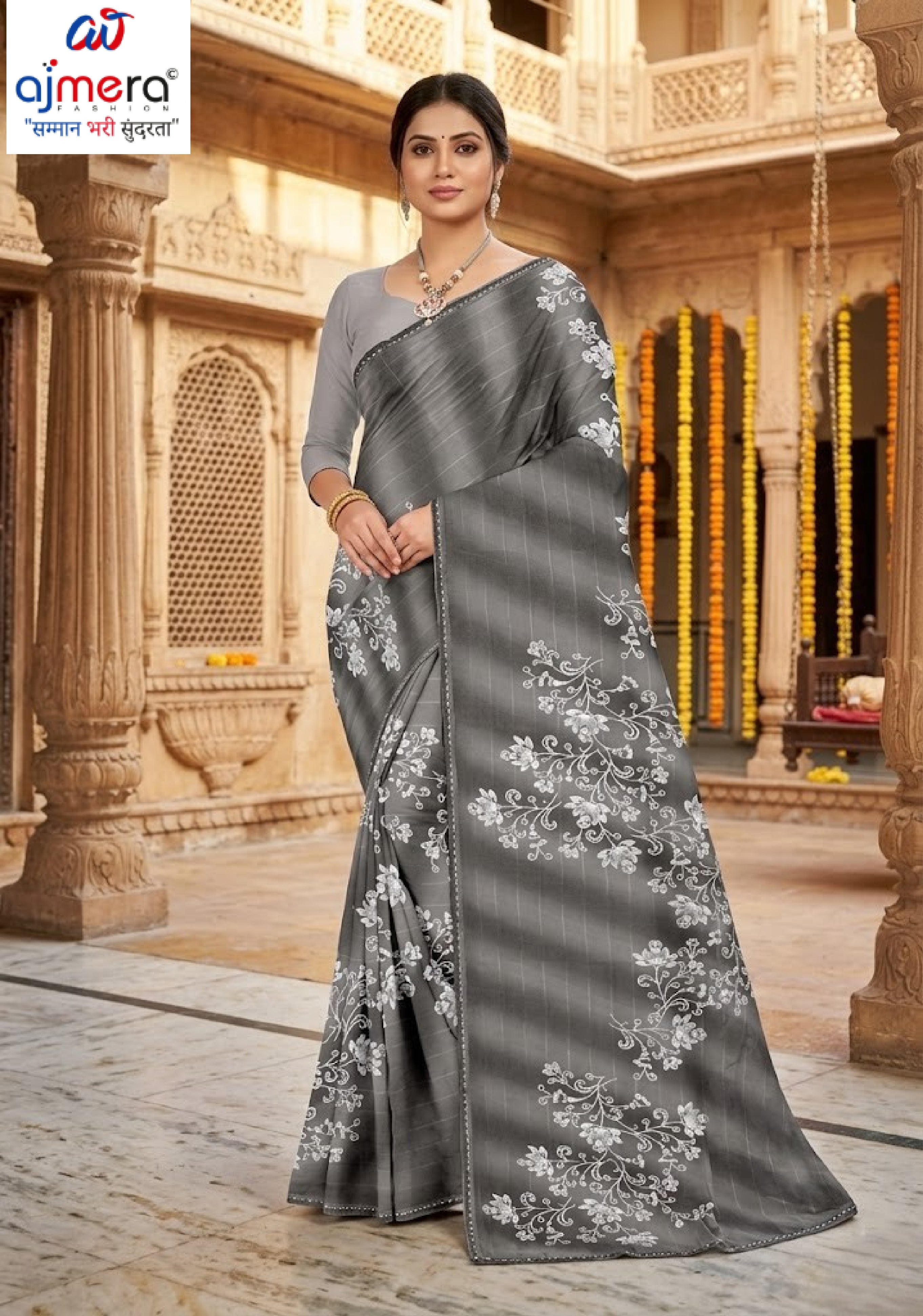Exclusive Printed Saree with Blouse Piece for Elegant Ethnic Look | GLC-PARINDA