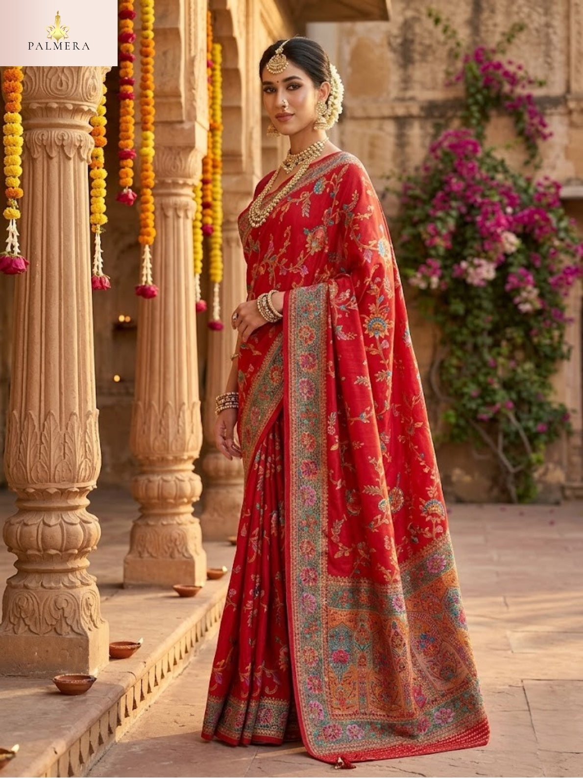 Palmera Saree Wholesaler and Palmera Saree Supplier | ALL-NARMADA-22
