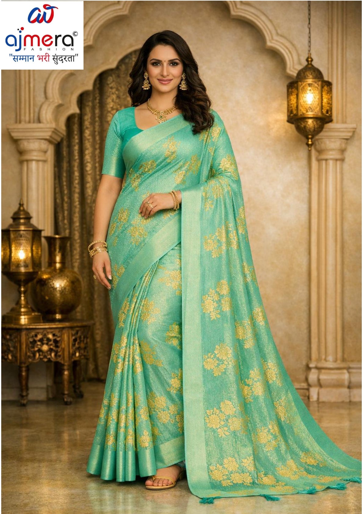 Trendy Printed Saree with Blouse Piece for Women’s Ethnic Wardrobe  | RDD-RUHANI