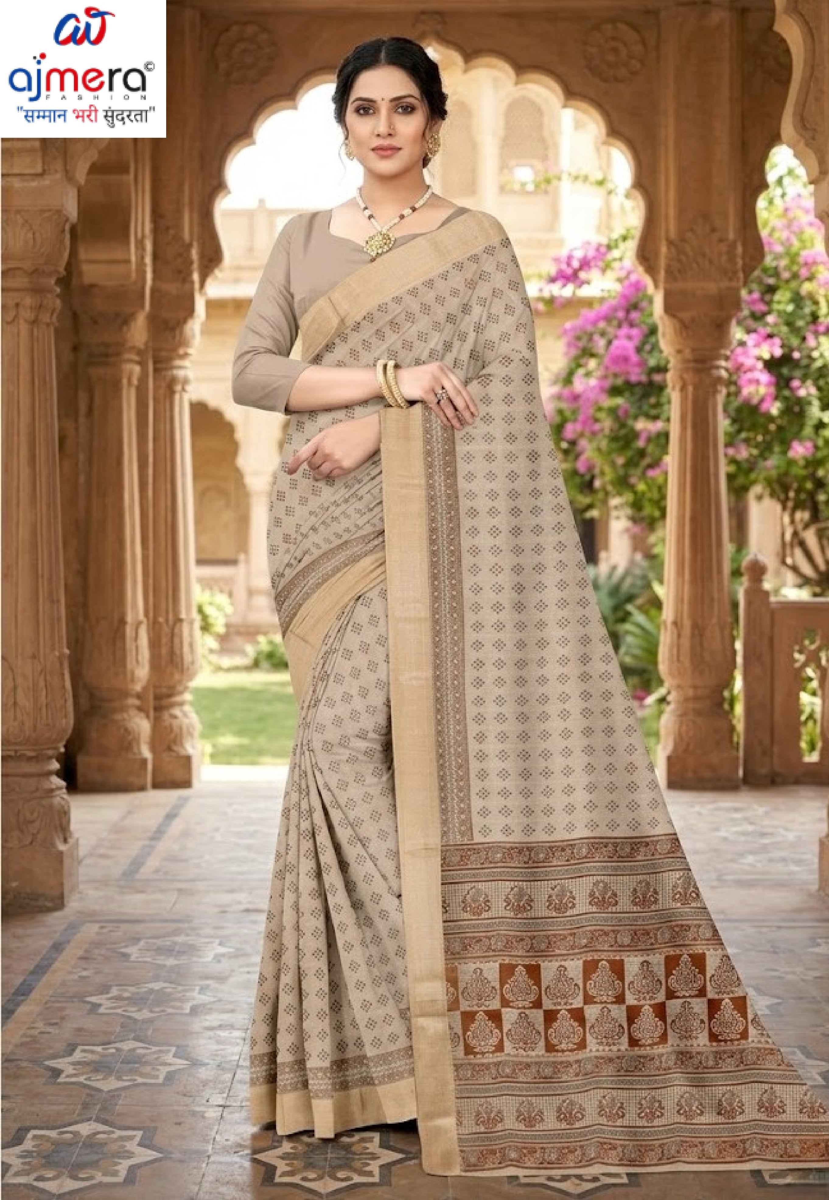 Wholesale Cotton Saree with Blouse Piece for Premium Ethnic and Traditional Wear | ANT-SHILPA-1