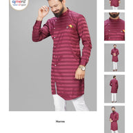 Premium Men's Kurta & Payjama for Wedding & Festive Wear | SNA-MKP11951