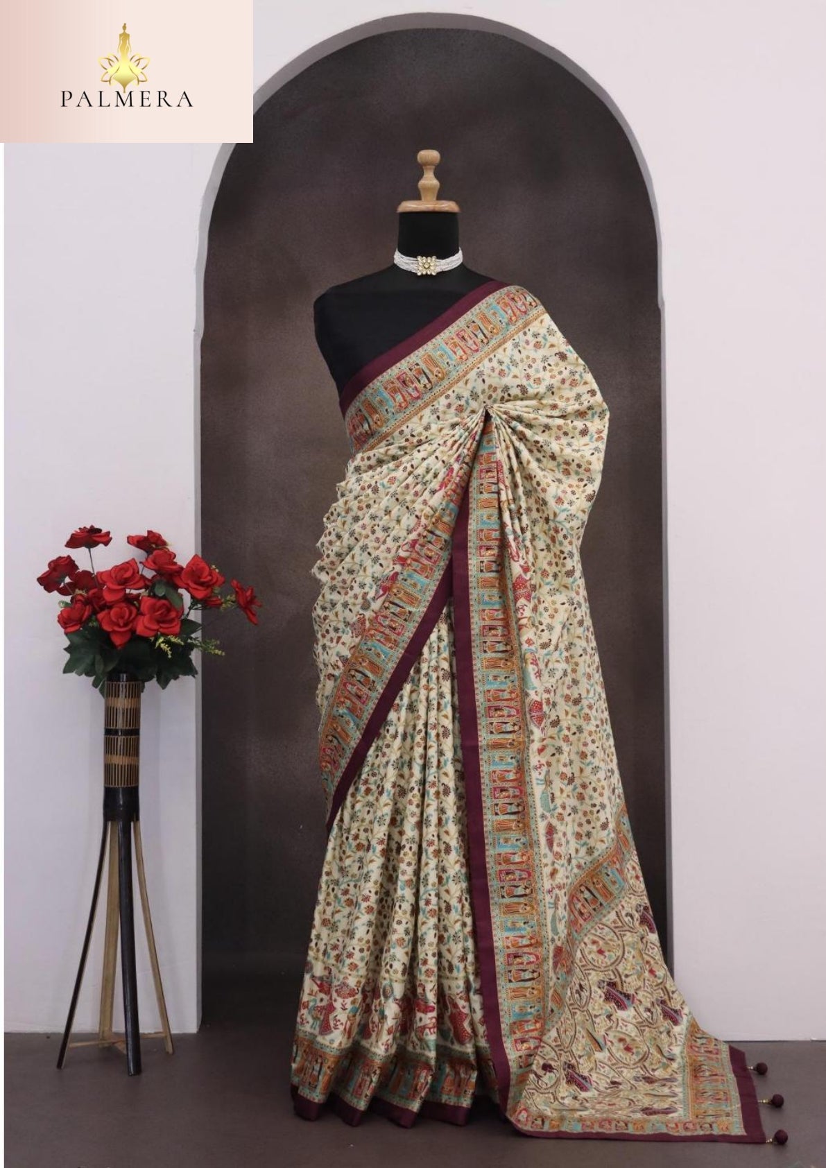 Ganga Blended Silk Saree with Blouse for Premium Ethnic and Designer Wear | ALL-GANGA-04