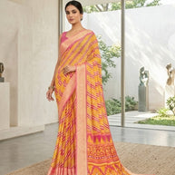 Designer Printed Saree with Blouse Piece for Special Occasions  | RMF-HOTSPOT VOL-01