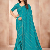 Fandy Factory Rate Dyed Matching Saree with Blouse Piece for Premium Ethnic and Traditional Wear | RAL-SHRIVALLI