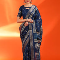 Holland Silk Handloom Silk Saree with Blouse for Premium Ethnic and Traditional Wear | ALL-HOLLAND SILK-41