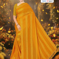 Fandy Dyed Matching Saree with Blouse Piece for Premium Ethnic and Traditional Wear | TIK-SHYAM BASURI