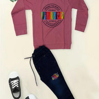 Kids T-Shirt & Pant Set Wholesale in Surat | MYT-4040-1