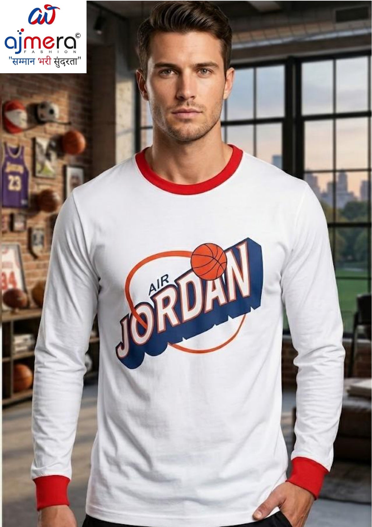 Premium Men's T-Shirt for Casual & Daily Wear | SAH-1107-M