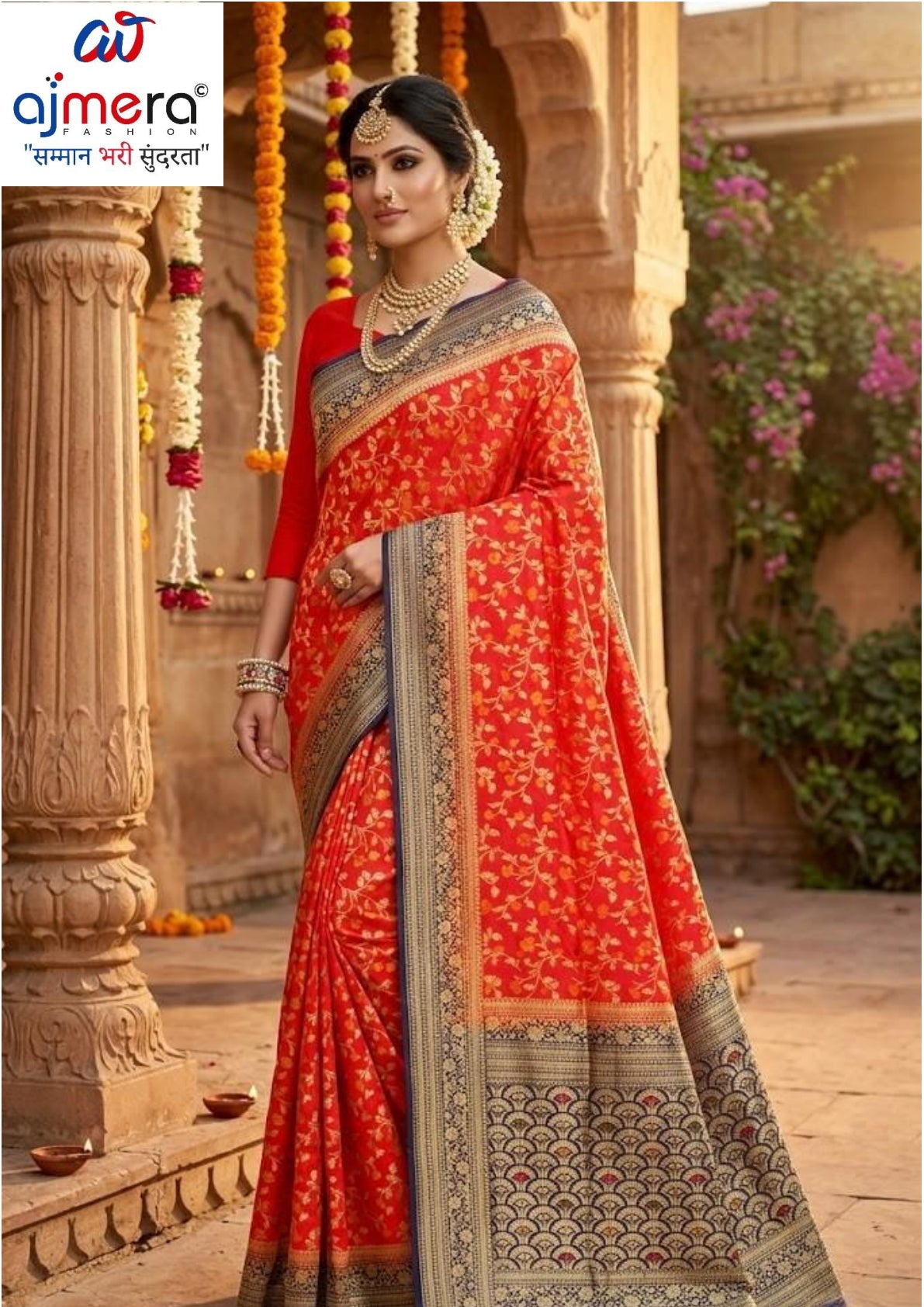 Elegant Jacquard Silk Saree with Designer Blouse Piece for Festive Elegance | DOF-DOLA SHADED