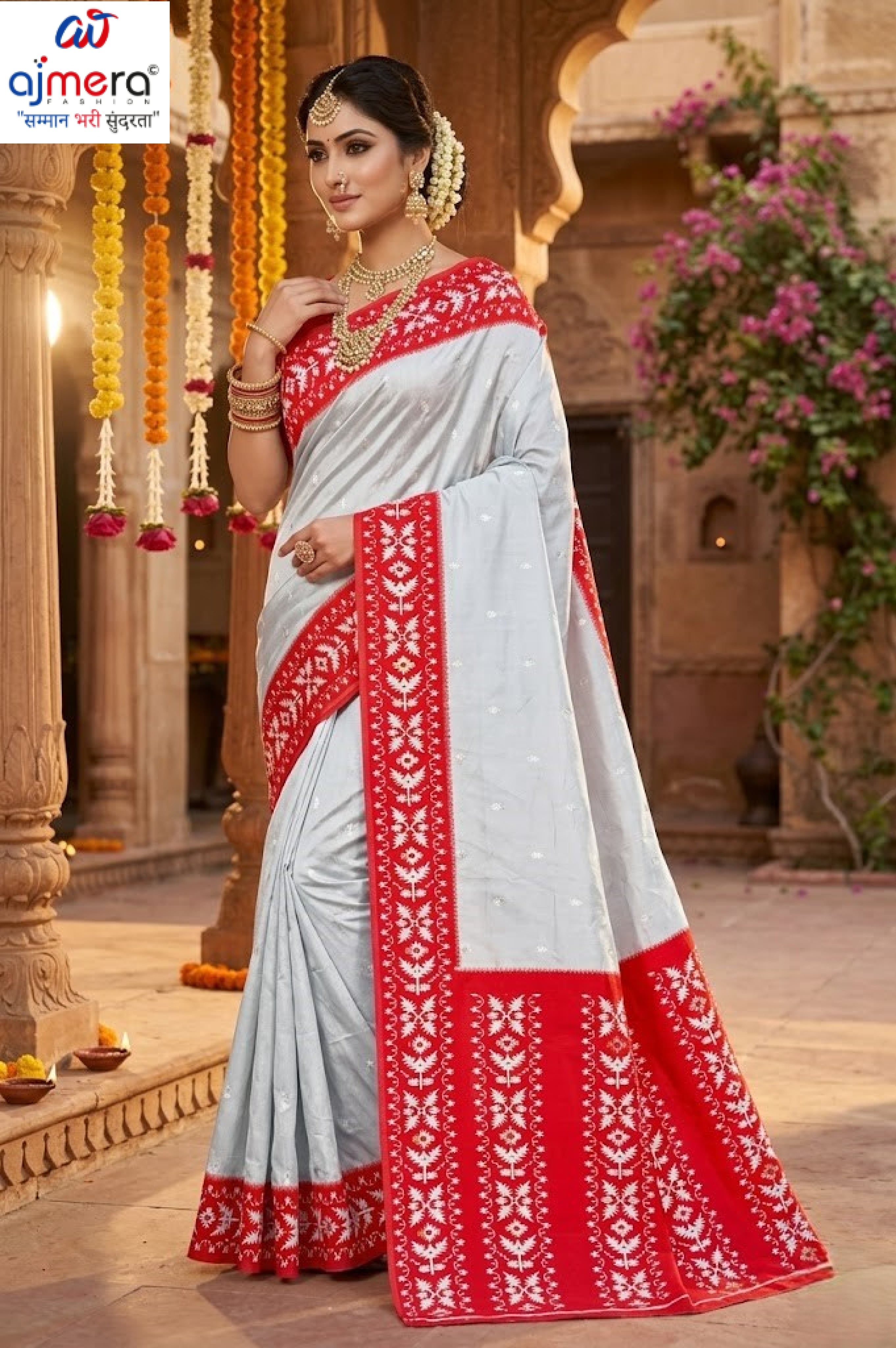 Classic Jacquard Silk Saree with Blouse Piece for Elegant Traditional Look | DOF-BEAGAUM BEAUTY-1