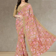 Heavy Reniyal Print Loose Saree without Blouse for Premium Ethnic and Traditional Wear | CAS-PREMIUM