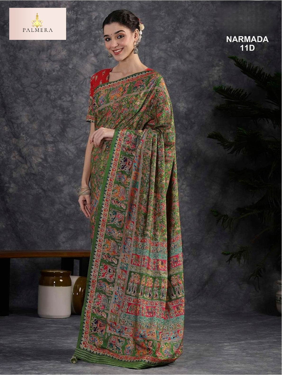 Palmera Saree Wholesaler and Palmera Saree Supplier | ALL-NARMADA-11