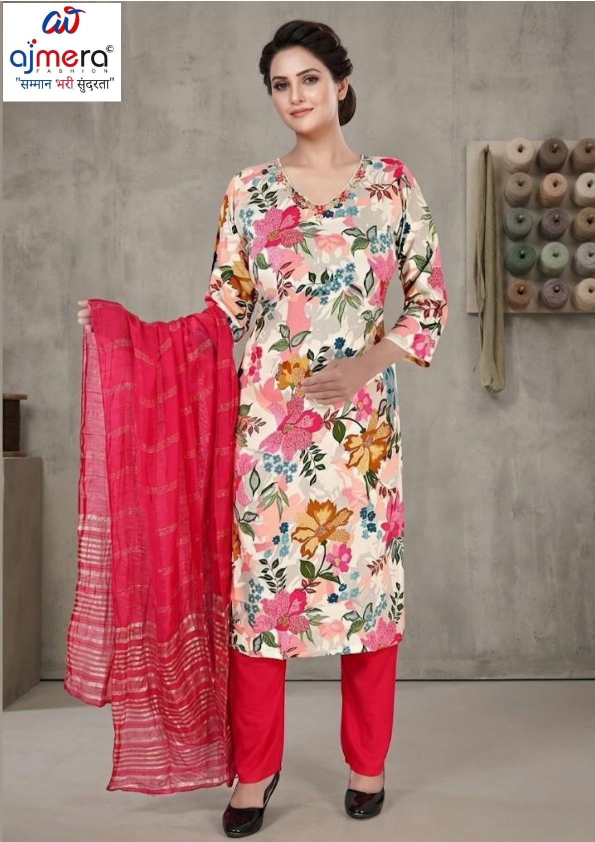 Plus Size Designer Kurti Set for Women | KRJ-PRIYANSHI