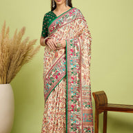 Ganga Silk Saree with Blouse for Premium Ethnic and Designer Wear | ALL-GANGA-22