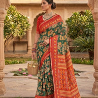 Designer Printed Saree with Blouse Piece for Special Occasions | VER-SHANTI-47833