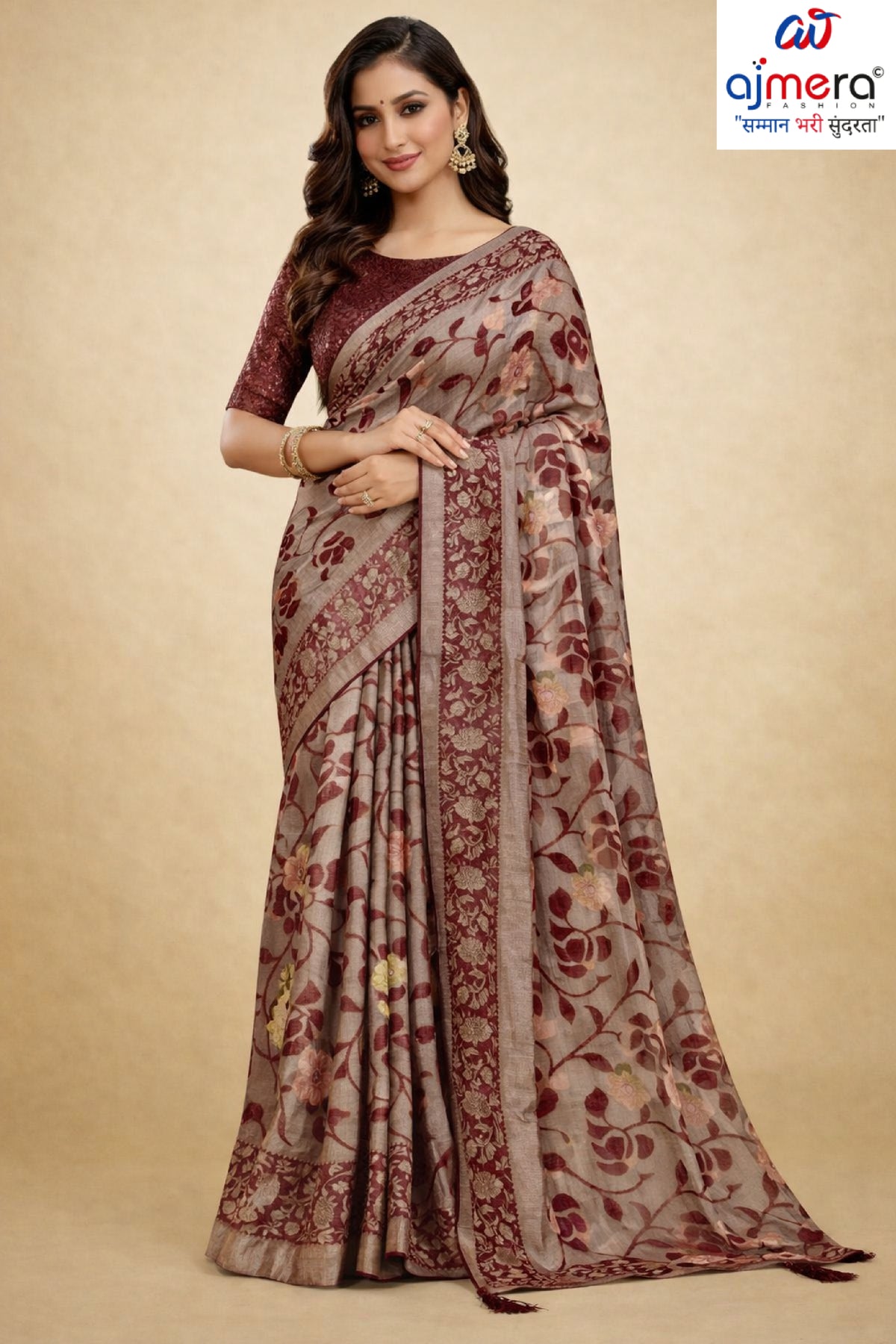Designer Printed Saree with Blouse Piece for Special Occasions  | RDD-OJASVI VOL-2
