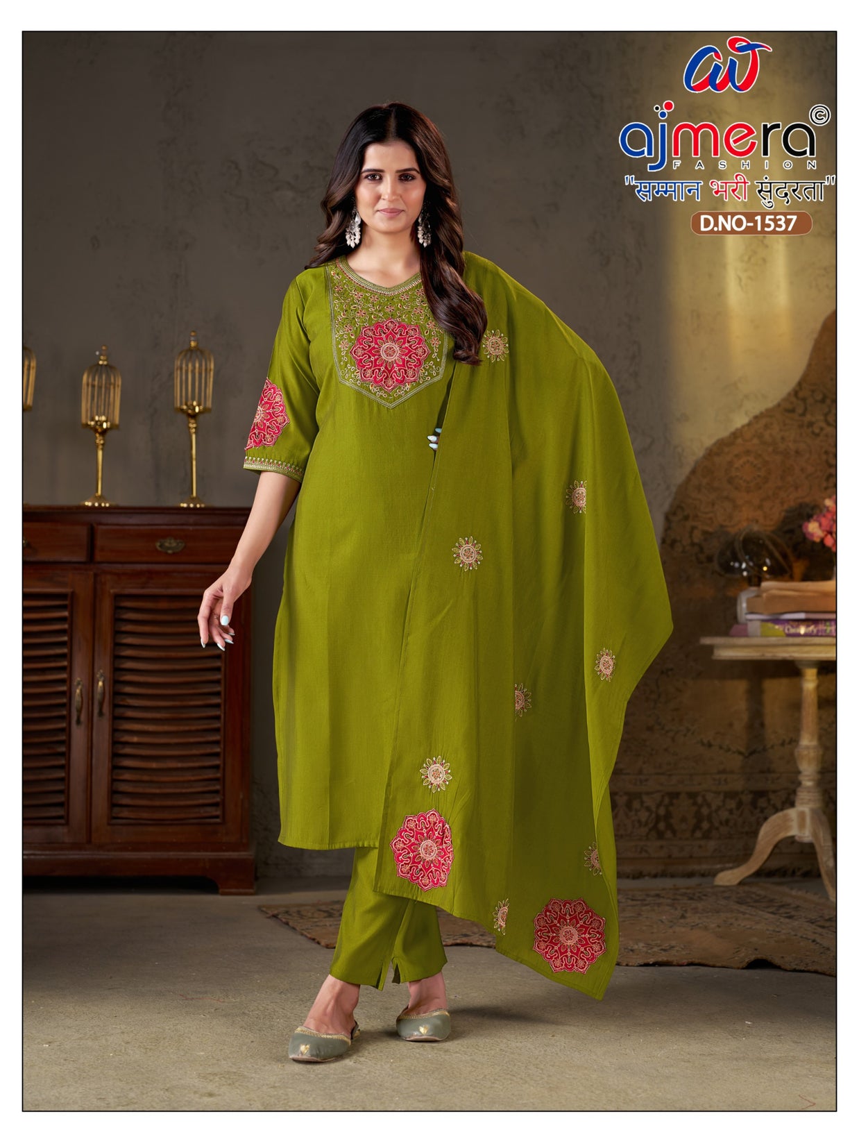 Designer Regal Kurti Set for Women | JMH-1537