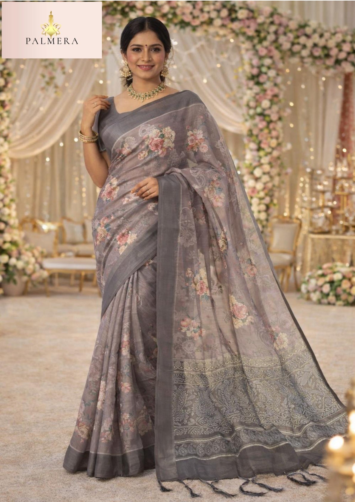 Palmera Saree Manufacturer with Blouse Piece for Premium Ethnic and Traditional Wear | ALL-AARADHANA VOL-25