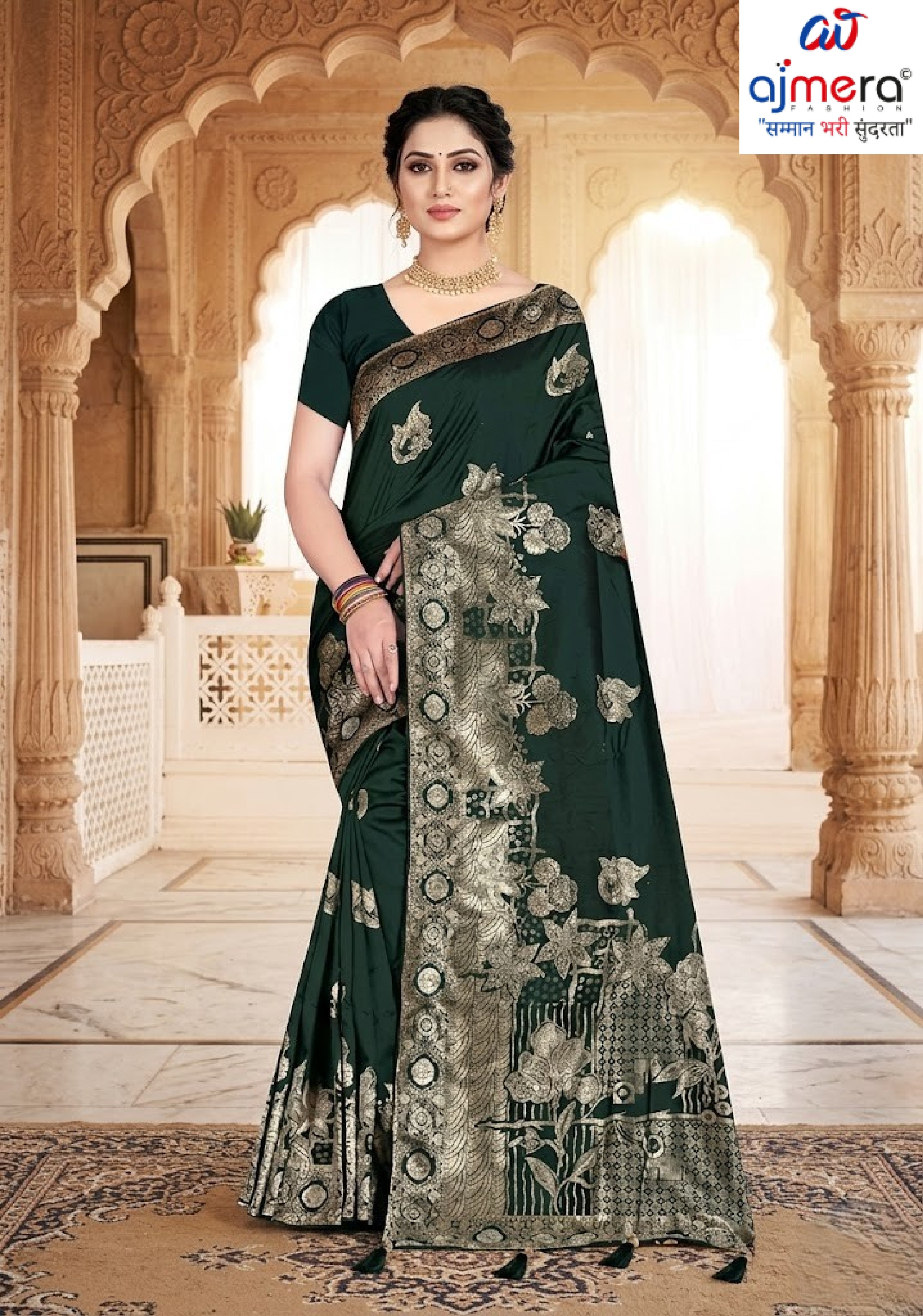 Premium Jacquard Silk Saree With Blouse Piece | TUL-HUMJOLI SILK VOL-19