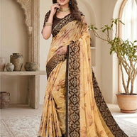 Stylish Printed Saree with Blouse Piece for Traditional Celebrations | RDD-SAPPHIRE VOL-2
