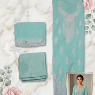 Elegant Georgette Unstitched Suit Set | PCH-308